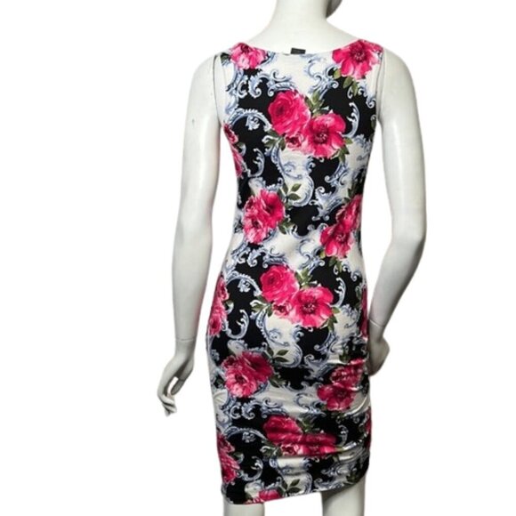 Joe & Elle Dress Size M Juniors floral tank lined - Picture 4 of 7